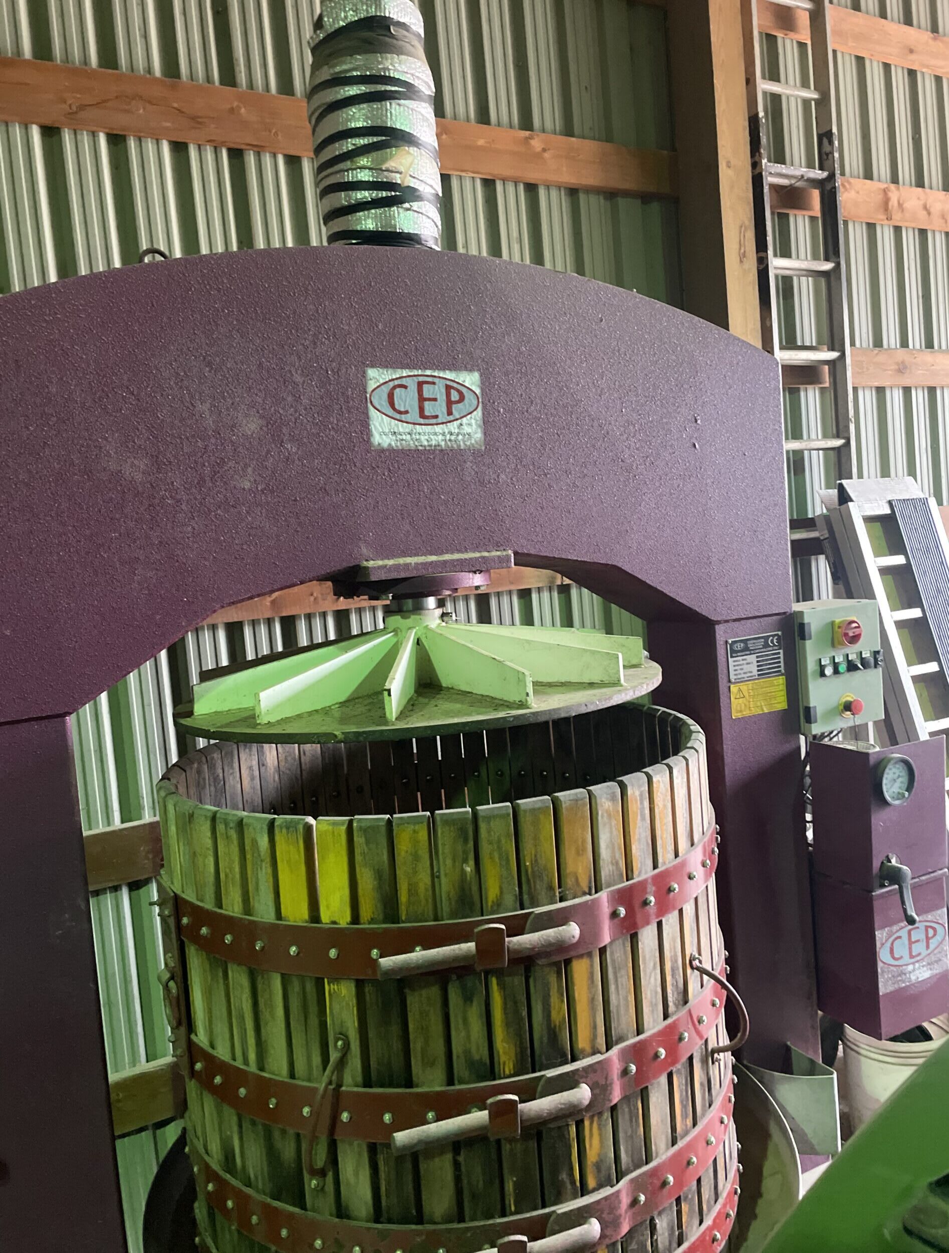 Used 2006 CEP Vertical Basket Press