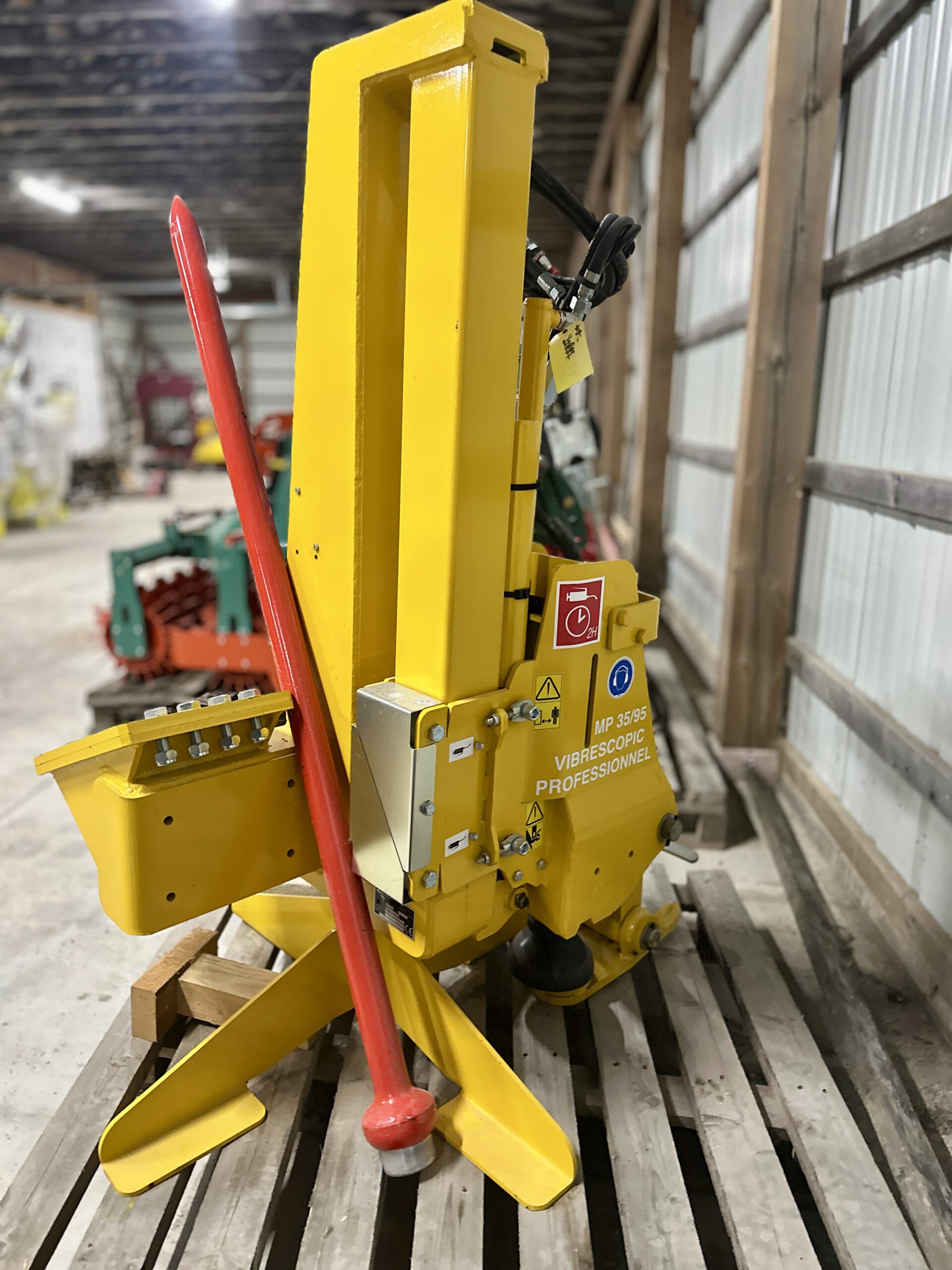 NEW Rabaud Vibrescopic Vibrating Post Pounder