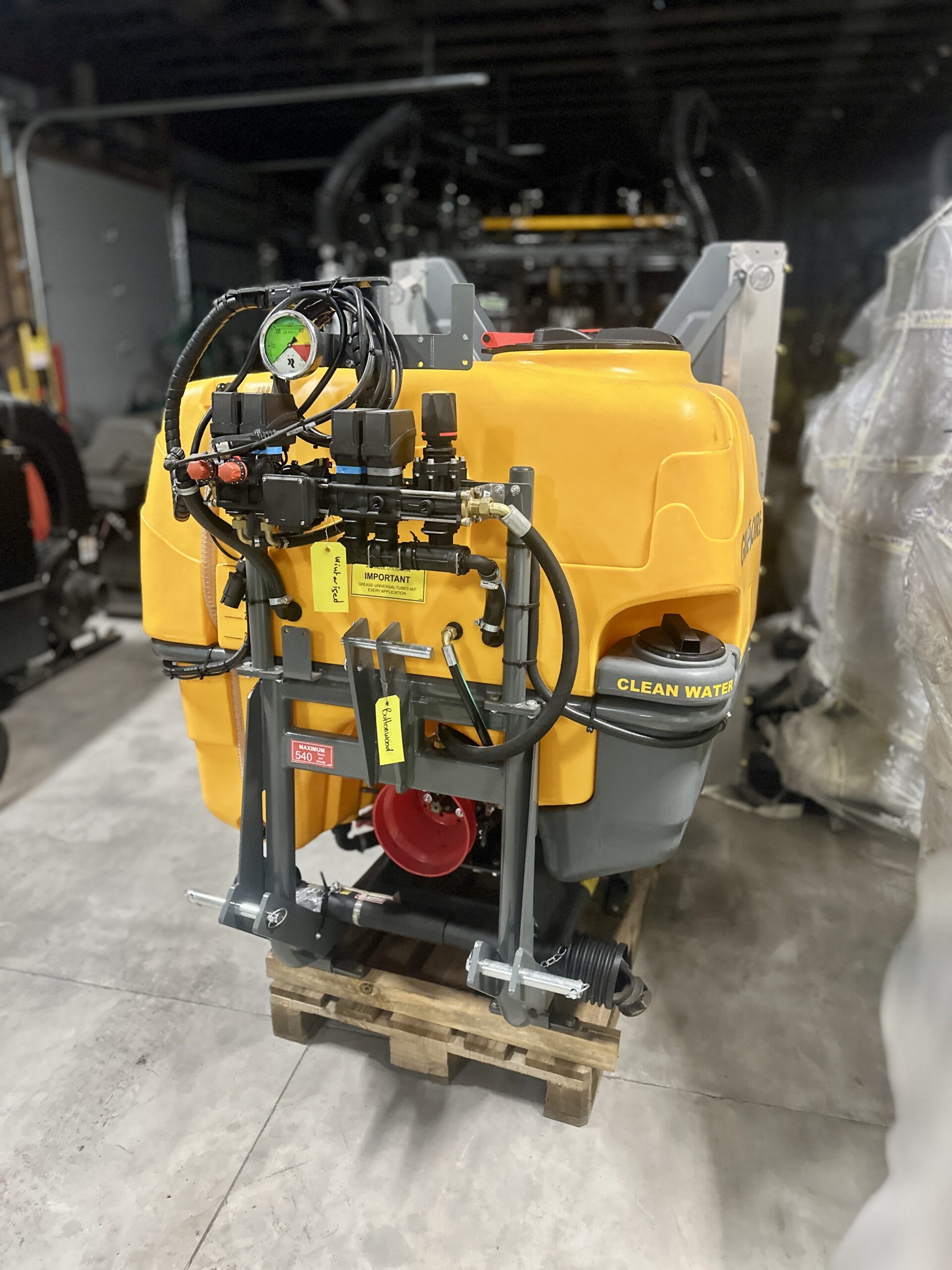 NEW Gregoire VTD 600L 3pt Sprayer
