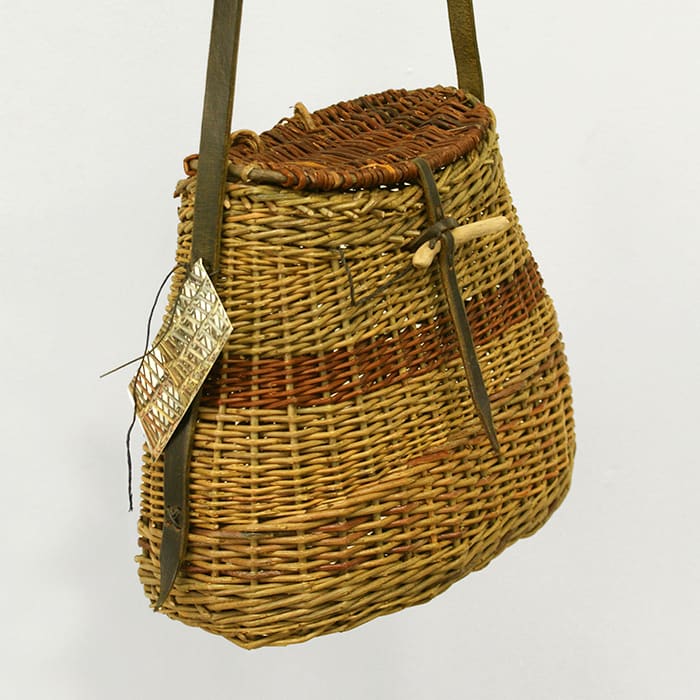 Bicolour Lidded Purse (by Lene)