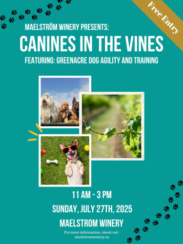 Canines In The Vines