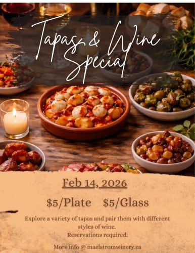 Tapas & Wine Special