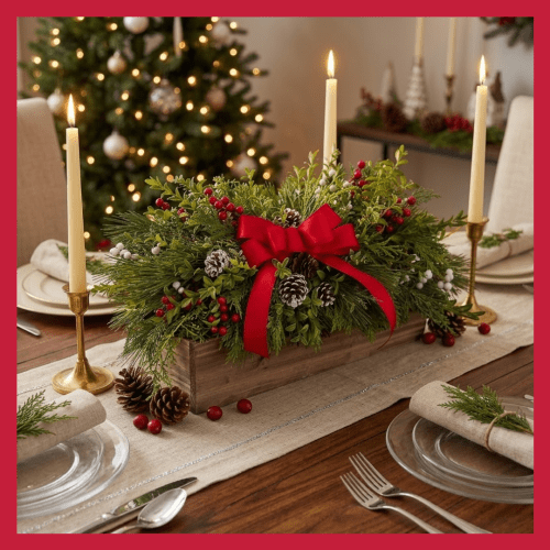 Workshop Holiday Centerpiece
