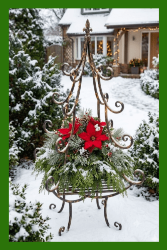 Workshop Holiday Metal Christmas Tree