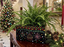 Workshop Dot-Painting Planter