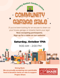 Community Garage Sale