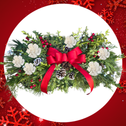 Workshop Holiday Fresh Flower Centerpiece Again