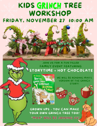 Workshop Holiday Individual Grinch Tree