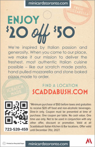 Scaddabush Italian Kitchen & Bar